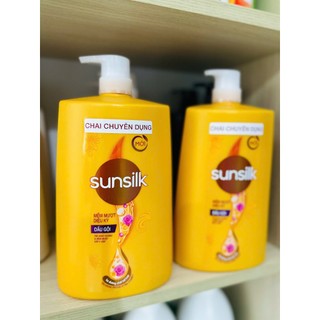 Dầu gội SUNSILK 900ML Dầu gội Thái Lan Chai Vàng