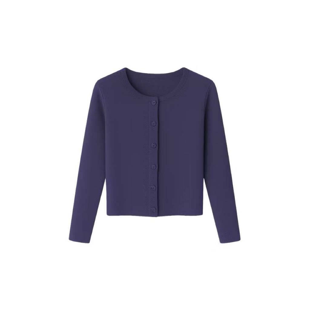 (MỞ BÁN) Áo Khoác  Cardigan Nữ Dáng Dài Có Cúc Basic Thanh Lịch KENCO M5091 | BigBuy360 - bigbuy360.vn
