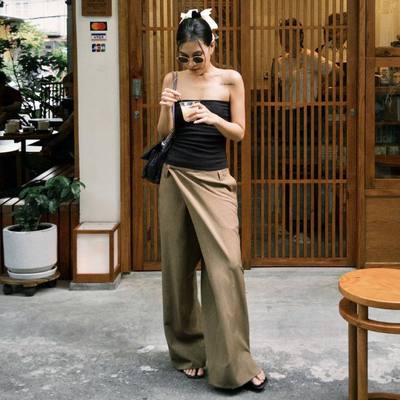 làminapparel - WRAP TROUSERS