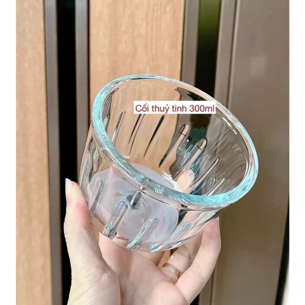 Cối Thủy Tinh Thay Thế Máy Xay Hattiecs 6 lưỡi, 8 lưỡi