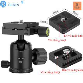 Đầu bi xoay cho máy ảnh Ballhead Bexin S30