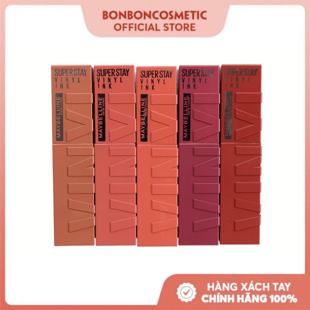 Son Kem Maybelline Vinyl Ink Longwear Liquid Lipcolor - Bonboncosmetic
