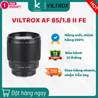  Ống Kính VILTROX AF 85 1.8 II FE Full Frame Cho Máy Ảnh Sony E-mount 