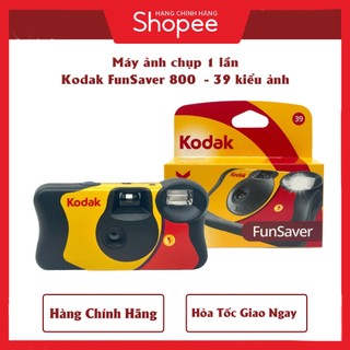 Máy ảnh chụp 1 lần Kodak FunSaver - 27 & 39 kiểu ảnh - Date Tháng 2 / 2028