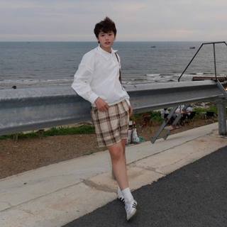 làminapparel - PLAID SHORTS