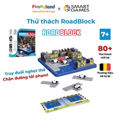 Thử thách RoadBlock, đồ chơi trí tuệ Smartgames, rèn luyện phát triển tư duy cho bé