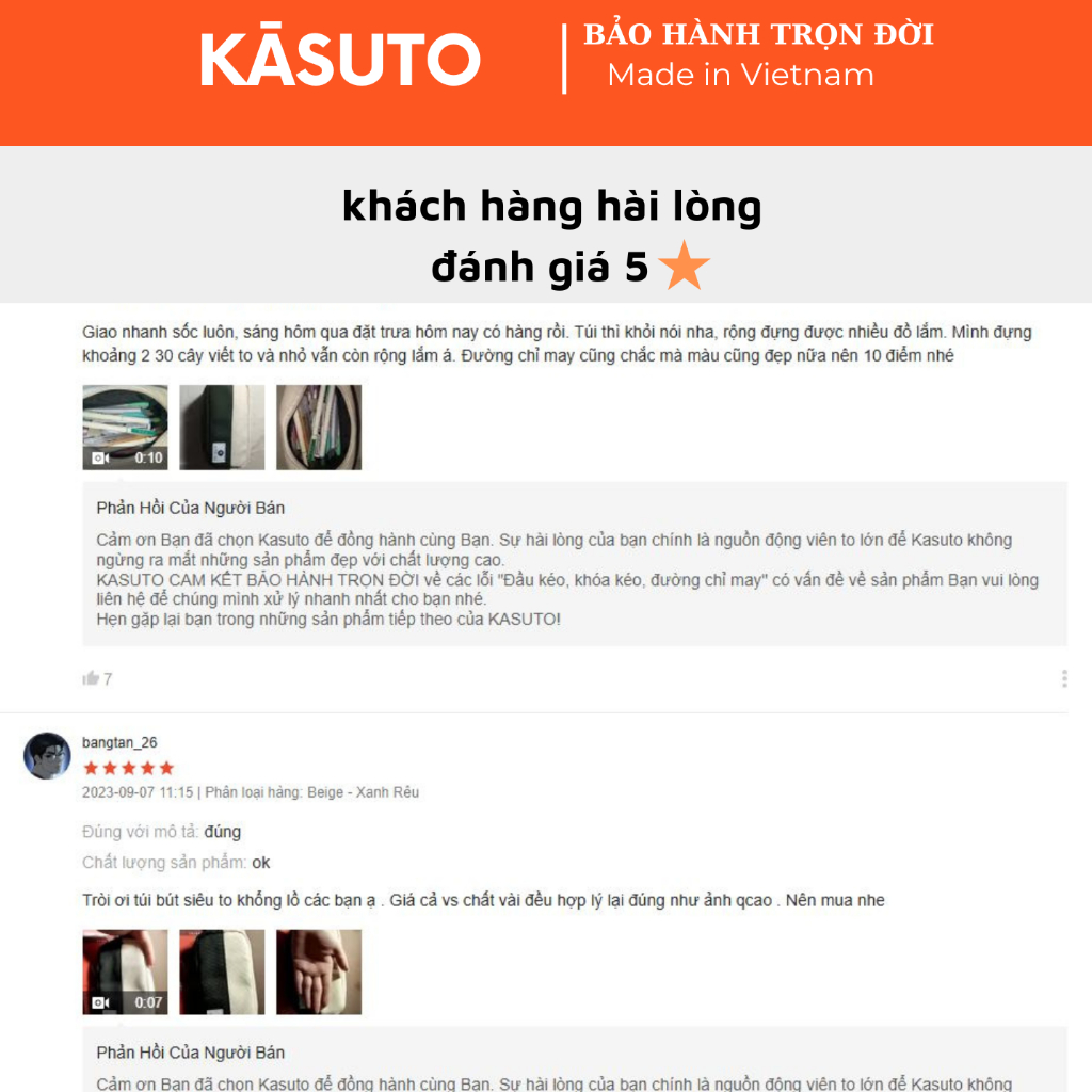 Bóp Viết Nhiều Ngăn KASUTO BRAND Zero Pencil Case Vải Canvas Chống Nước Đựng Máy Tính Mỹ Phẩm | BigBuy360 - bigbuy360.vn