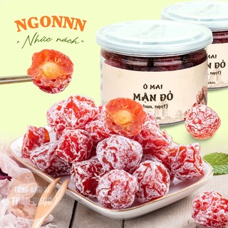 Ô mai mận cơm đỏ, ô mai mận đỏ, chua ngọt, đặc sản Hà Nội, ô mai truyền thống, món ăn vặt tuổi thơ