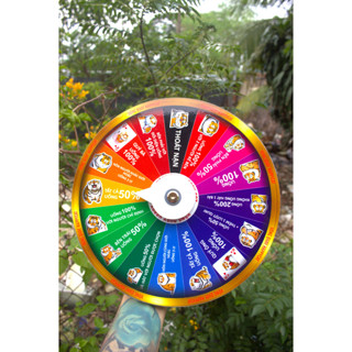  Vòng Quay May Mắn    Ăn Nhậu Hổ Béo 16 Ô - Đường Kính 25cm   