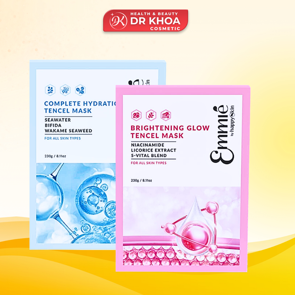 EMMIÉ Mặt Nạ Vải Sinh Học Emmie Hydrating Tencel Mask 23g/miếng