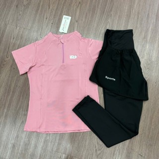 Đồ tập gym nữ quần dài Sport Áo khóa, bộ tập thể thao chạy bộ, đạp xe nữ chất đẹp