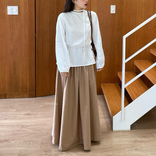 𝐇𝐞𝐥𝐞𝐧 𝐒𝐤𝐢𝐫𝐭 (𝐋𝐢𝐧𝐞𝐧) (Chân váy xếp ly dáng xoè)
