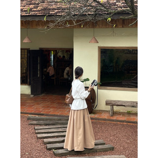 𝐇𝐞𝐥𝐞𝐧 𝐒𝐤𝐢𝐫𝐭 (𝐋𝐢𝐧𝐞𝐧) (Chân váy xếp ly dáng xoè)