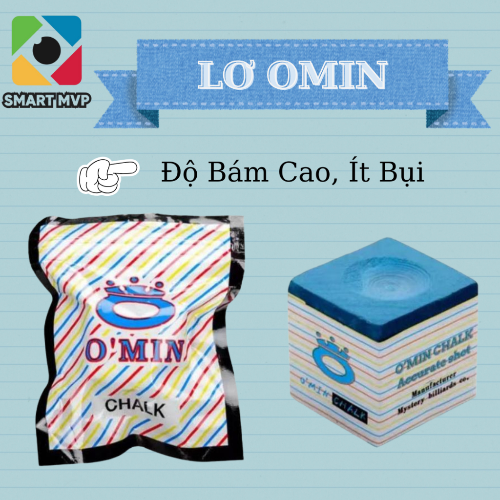 Lơ Omin - Lơ Bida Cá Nhân Omin Cao Cấp - Lơ Bida Cá Nhân Siêu Mịn, Độ Bám Lơ Cao