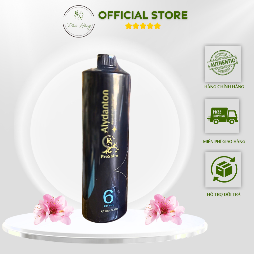 Oxy Trợ Nhuộm Tóc ALYDANTON 1000ml Hương Bạc Hà (3%, 6%, 9%, 12%)