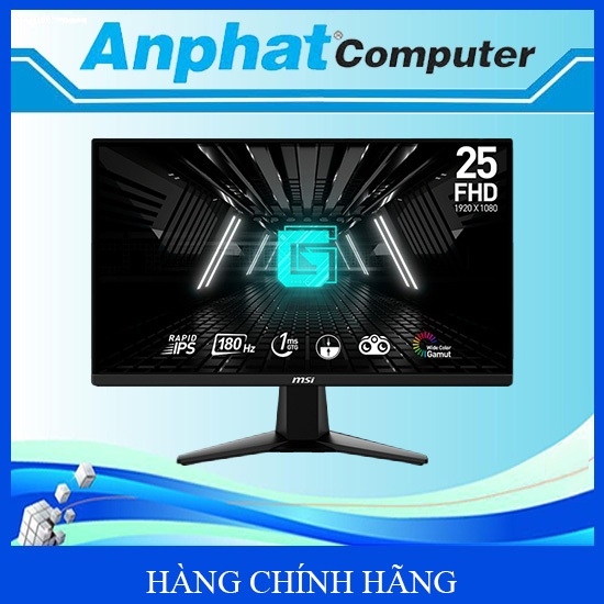 Màn hình LCD MSI G255F (24.5inch/FHD/IPS/180Hz/1ms) – Hàng Chính Hãng