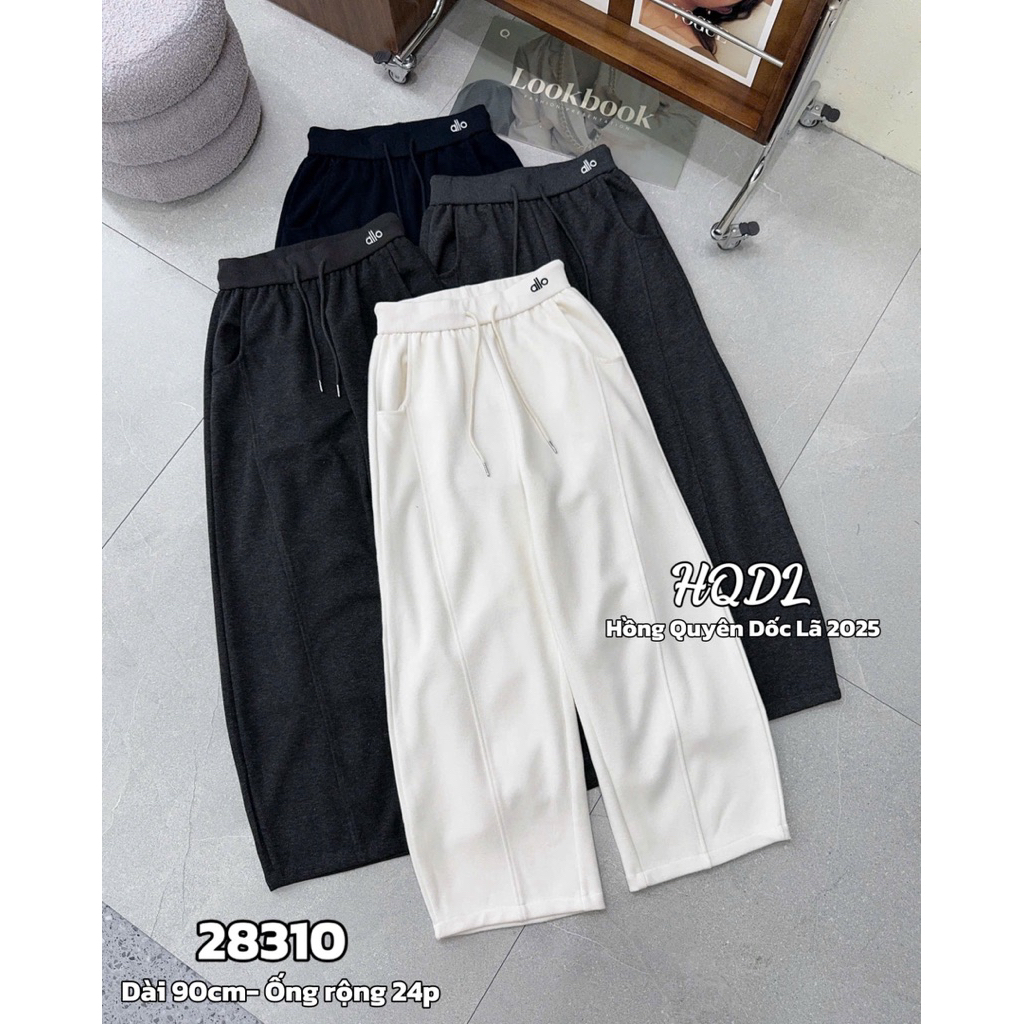 Quần nỉ cao cấp  dài 90cm ống  quần rộng 24cm