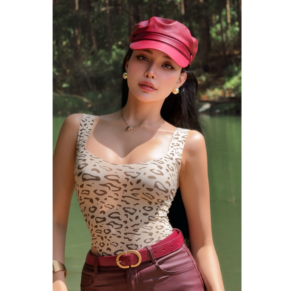 MŨ LƯỚI TRAI BẰNG DA PU PHONG CÁCH QUÂN ĐỘI THỜI TRANG CHI NANCY