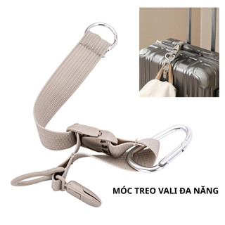 Móc treo đồ du lịch đa năng 5 trong 1, Dây treo đồ vali tiện lợi