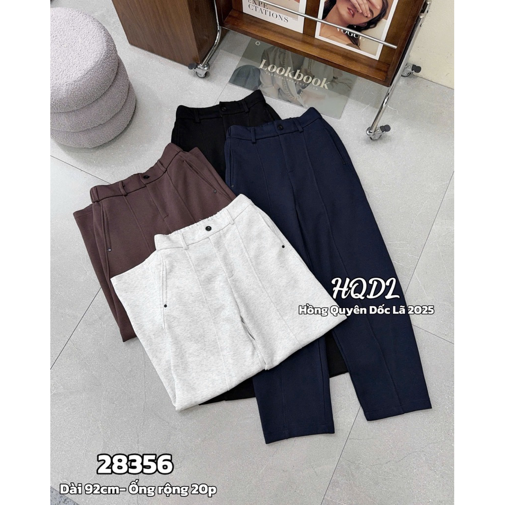 Quần baggy form nấm dài 92cm