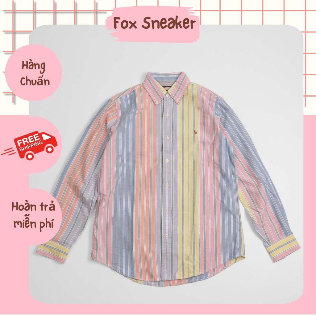 Sơ Mi Ralph Ngũ Sắc | Fox Sneaker