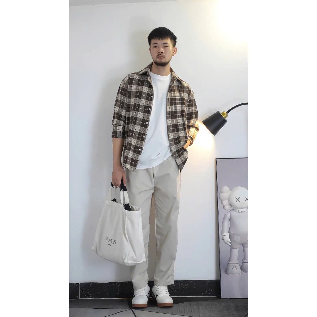 COMBO 2 Quần Dài Kaki Dáng Baggy Ống Suông Cạp Chun Unisex Nam Nữ PN STORE QBK | BigBuy360 - bigbuy360.vn