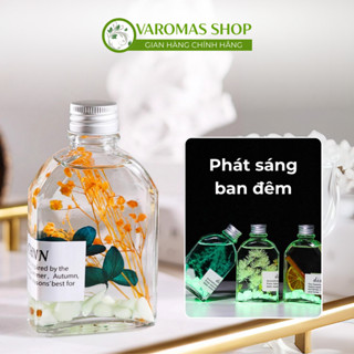  Lọ Khuếch Tán Tinh Dầu Thơm Phòng VaromaS Phát Sáng Ban Đêm Hương Thơm Decor Phòng KT09 100ml 