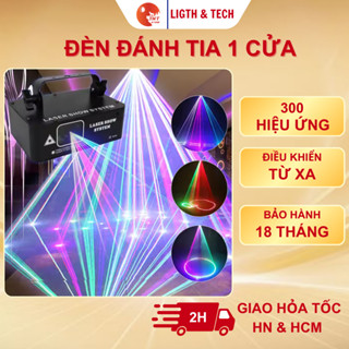  Đèn sân khấu đánh tia  Laser 1 Cửa THT SHOP chiếu hình 3D dành cho sân khấu phòng bay phòng hát karaoke quán bar 