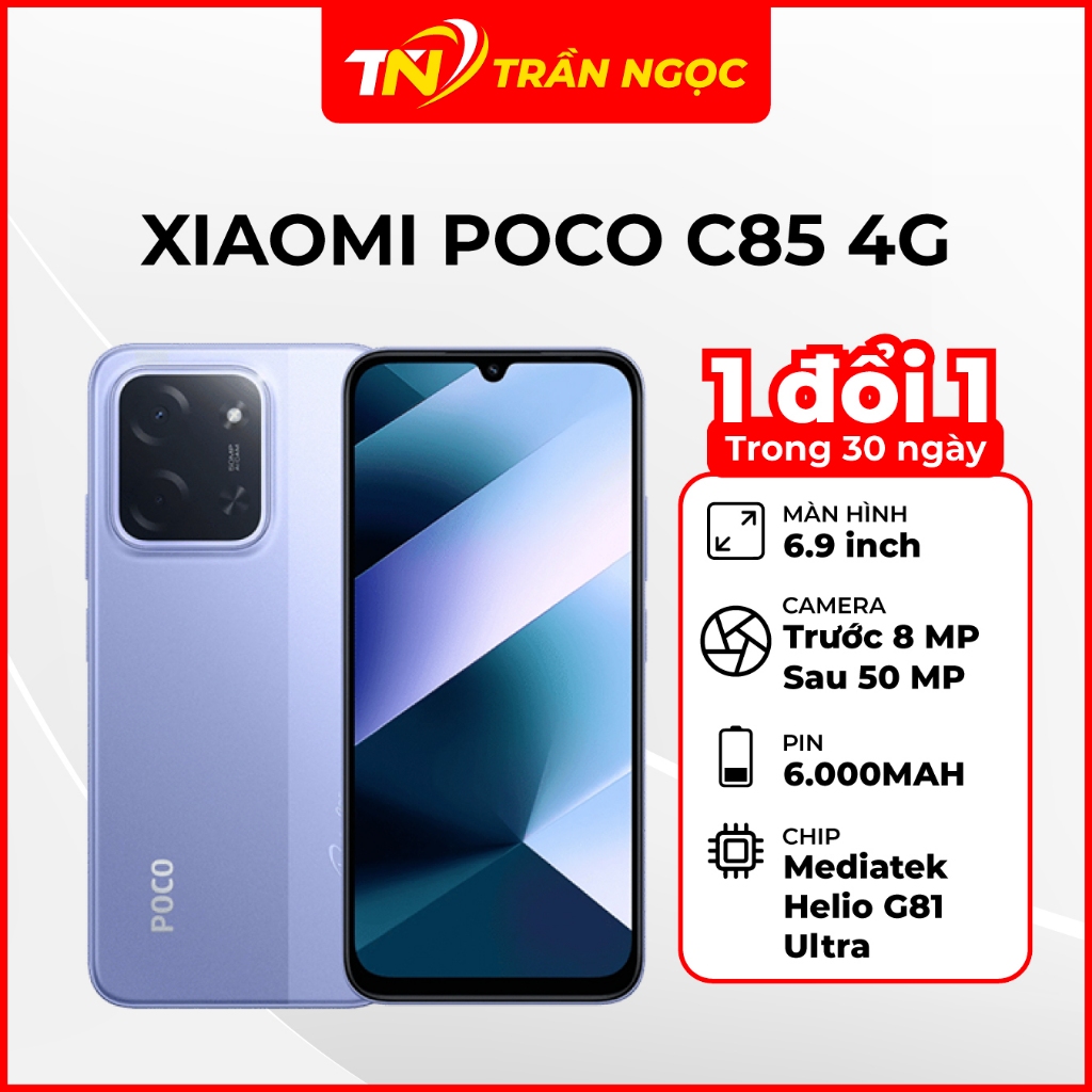 Điện thoại Xiaomi Poco C85 4G Chính Hãng