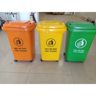  Thùng rác công cộng - thùng công nghiệp 60L 