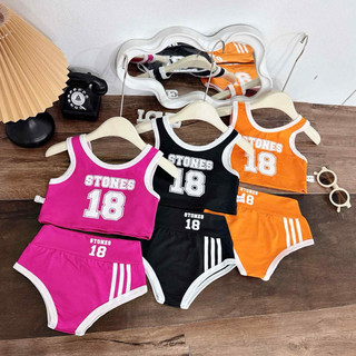 Đồ Bơi 2 Mảnh 3 Màu Xinh Bé Gái Đi Bơi Đi Biển