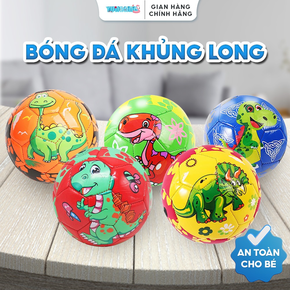 Bóng Đá Trẻ Em Số 2 Chất Liệu Da Mềm Mại, An Toàn, Đồ Chơi Tập Phản Xạ Cho Bé Từ 1 Đến 5 Tuổi (Chưa Kèm Bơm)