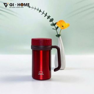 [LOCK & LOCK] Bình giữ nhiệt nóng lạnh Lock&Lock Basic Table Mug 500ml LHC9002