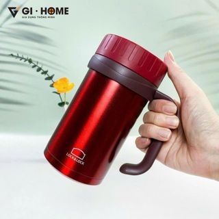 [LOCK & LOCK] Bình giữ nhiệt nóng lạnh Lock&Lock Basic Table Mug 500ml LHC9002