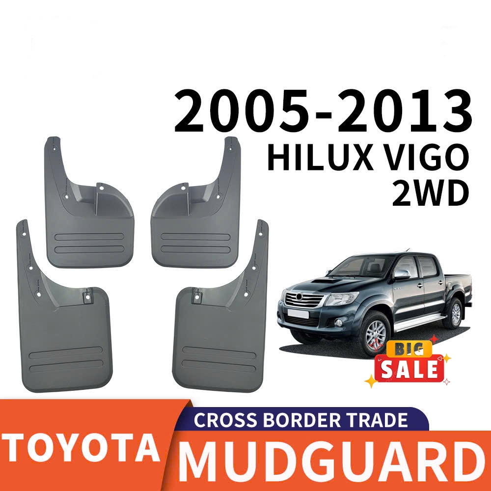 Chắn Bùn Hilux 2005 2006 2007 2008 2009 2010 2011 2012 2013 ( Chuẩn From ) - Chắn Bùn Bánh Hilux