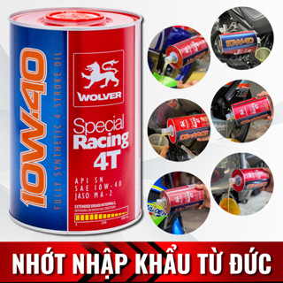  Nhớt xe máy Wolver Special Racing 10W40 - Nhớt Wolver 10W40 - Wolver 10W30 - Wolver 10W50 GWS000 