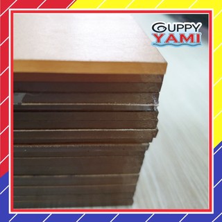  Tấm nhựa mica 15x20cm cứng trong suốt làm hồ cá hộp kính đồ chơi  độ dày từ 1.5mm-2mm-3mm-5mm  