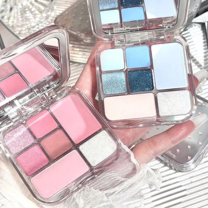 [GOGO TALES] Phấn mắt Gogotales 12 ô/9 ô phấn mắt má kèm tạo khối 4in1 nhũ trang điểm xinh nhiều mẫu | BigBuy360 - bigbuy360.vn