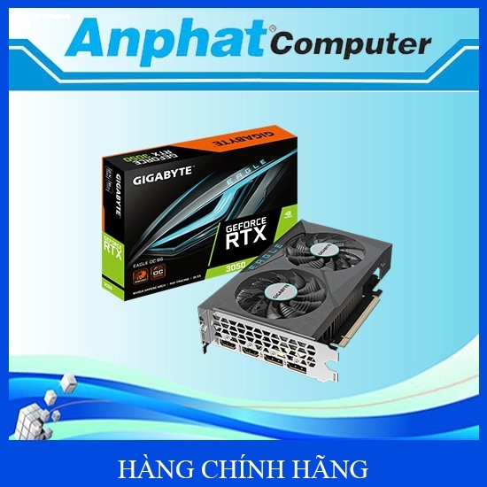 Card màn hình VGA Gigabyte GTX 3050 Eagle OC 6GB ( N3050EAGLE OC-6GD ) - Hàng Chính Hãng