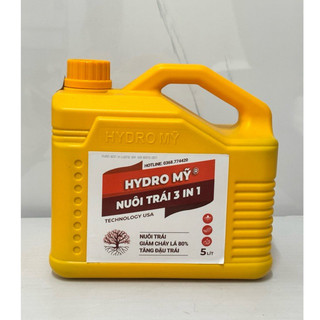 Hydro Mỹ nuôi trái 3 in 1 (5lít) nuôi trái, giảm cháy lá 80%, tăng đậu trái