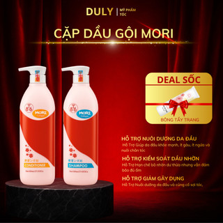  Bộ Dầu Gội & Dầu Xả MORI 800ml Collagen – Chăm sóc toàn diện cho mái tóc khỏe đẹp chuẩn salon 