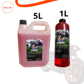 Nước rửa xe bọt tuyết NANO FOAM hương dâu (tùy chọn dung tích), Xà bông rửa ô tô, xe máy có chạm