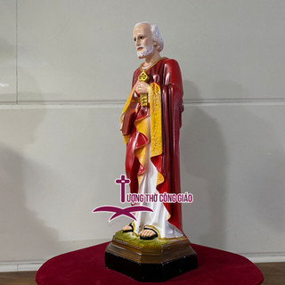 Tượng Thánh PhêRô (Thánh Phê rô) 50cm composite cao cấp