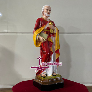 Tượng Thánh PhêRô (Thánh Phê rô) 50cm composite cao cấp
