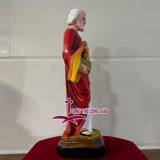 Tượng Thánh PhêRô (Thánh Phê rô) 50cm composite cao cấp