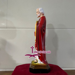 Tượng Thánh PhêRô (Thánh Phê rô) 50cm composite cao cấp