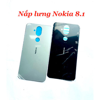 nắp lưng sau nokia 8.1/Kính lưng sau nokia 8.1 zin