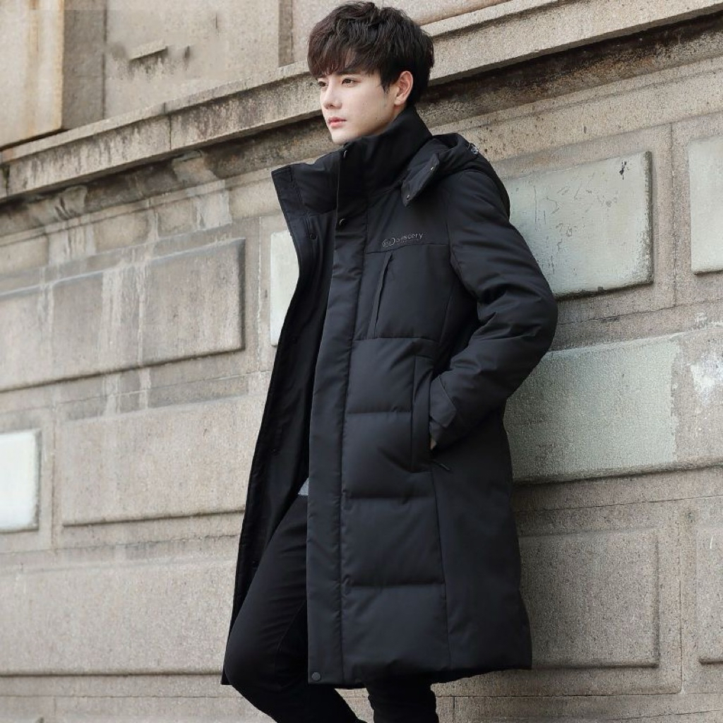 (ORDER)- Áo phao nam dáng dài kiểu dáng mới áo khoác nam ấm áp phong cách Hàn Quốc mẫu mới 2025 trẻ 