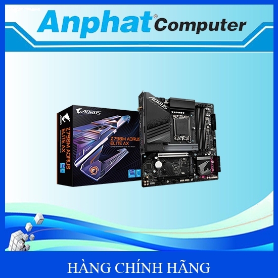 Mainboard Gigabyte Z790M AORUS ELITE AX Socket LGA1700 - Hàng Chính Hãng