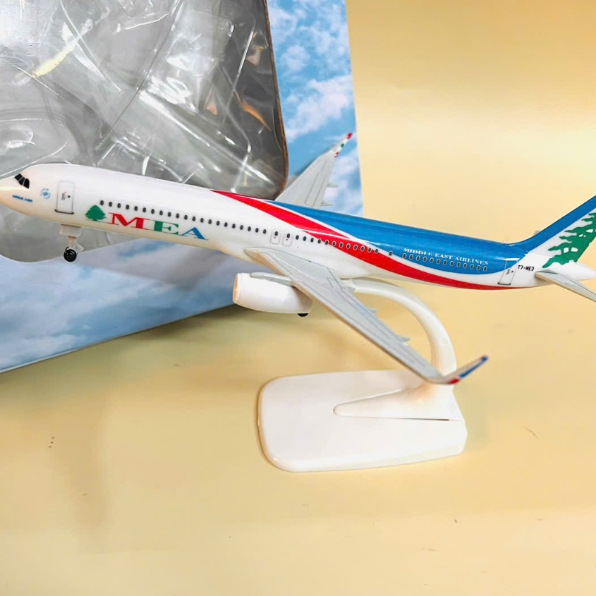 Máy Bay Airbus A321 Hãng LEBANON "MEA" Tỉ Lệ 1:400 Hợp Kim Cao Cấp – Sản Phẩm Sưu Tầm, Món Quà Hàng 
